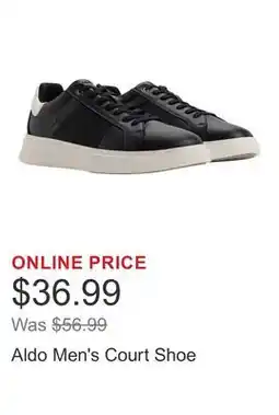Costco Aldo Men's Court Shoe offer
