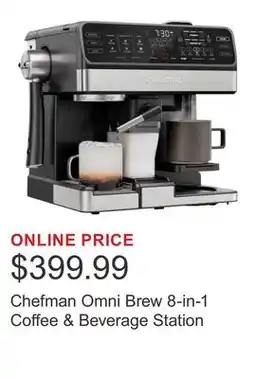 Costco Chefman Omni Brew 8-in-1 Coffee & Beverage Station offer