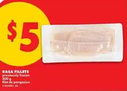 No Frills Basa fillets offer