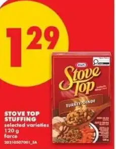 No Frills Stove top stuffing offer