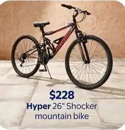 Walmart Hyper 26" Shocker mountain bike offer