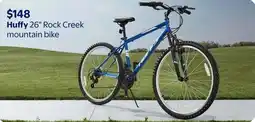 Walmart Huffy 26" Rock Creek mountain bike offer