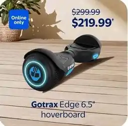 Walmart Gotrax Edge 6.5" hoverboard offer