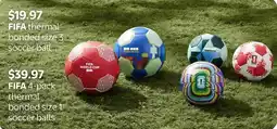 Walmart FIFA thermal bonded size 3 soccer ball offer