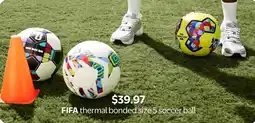 Walmart FIFA thermal bonded size 5 soccer ball offer