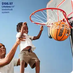 Walmart Lifetime 44" basketball offer
