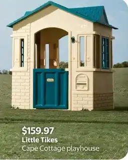 Walmart Little Tikes Cape Cottage playhouse offer