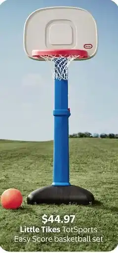 Walmart Little Tikes TotSports Easy Score basketball set offer