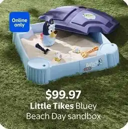 Walmart Little Tikes Bluey Beach Day sandbox offer