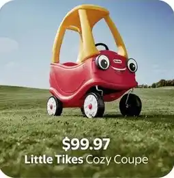 Walmart Little Tikes Cozy Coupe offer