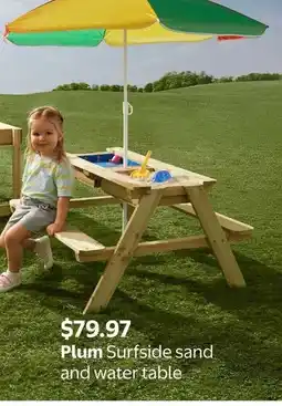 Walmart Plum Surfside sand and water table offer