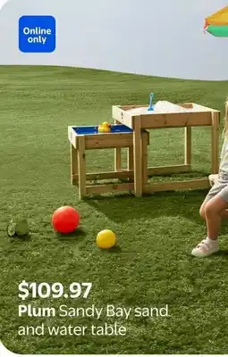Walmart Plum Sandy Bay sand and water table offer