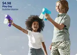 Walmart Play Day bubble blaster offer