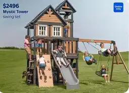 Walmart Mystic Tower swing set offer