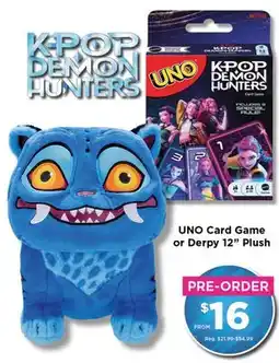Showcase UNO KPop Demon Hunters Trends offer