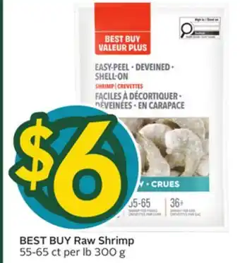 Sobeys Raw Shrimp offer