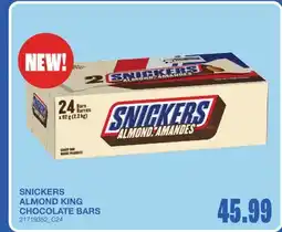 Wholesale Club ALMOND KING CHOCOLATE BARS offer