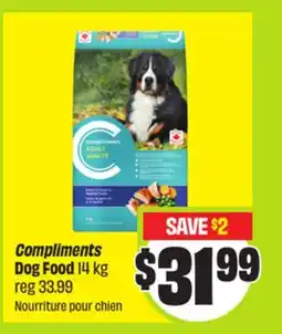 FreshCo Compliments Dog Food 14 kg Nourriture pour chien offer
