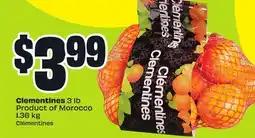 FreshCo Clementines 3 lb Product of Morocco offer