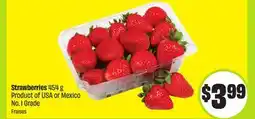 FreshCo Strawberries 454 g Product of USA or Mexico No.1 Grade Fraises offer