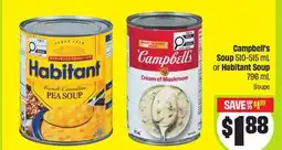 FreshCo Campbell's Soup 510-515 mL or Habitant Soup 796 mL offer