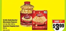 FreshCo Orville Redenbacher Microwave Popcorn 6-8 pk 340-492 g Gourmet Popping Corn 850 g offer