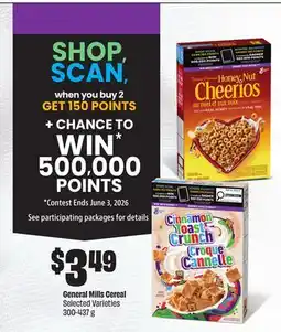 FreshCo General Mills Cereal Selected Varieties offer