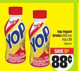 FreshCo Yop Yogurt Drinks 200 mL Yogourt offer