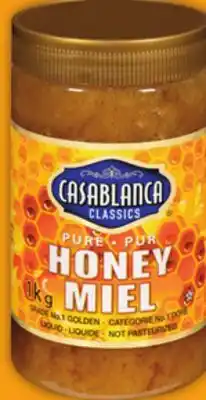 Food Basics CASABLANCA HONEY OR TATA TEA offer