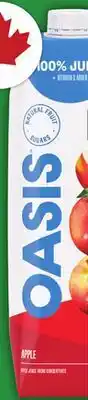 Food Basics OASIS JUICE OR DEL MONTE NECTAR offer