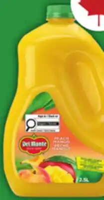 Food Basics DEL MONTE FRUIT JUICE COCKTAIL offer
