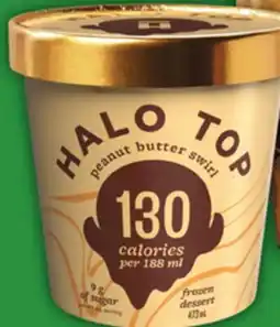 Food Basics HALO TOP FROZEN DESSERT offer