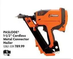 Home Hardware 1-1/2 Cordless Metal Connector Nailer offer