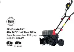 Home Hardware BENCHMARK 40V 14 Front Tine Tiller offer