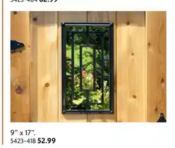Home Hardware 9 x 17 Ornamental Gate Insert offer