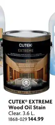 Home Hardware CUTEK EXTREME Wood Oil Stain offer