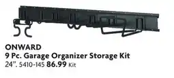 Home Hardware 9 Pc. Garage Organizer Storage Kit offer