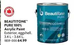 Home Hardware PURE 100% Acrylic Paint offer