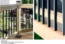 Home Hardware Baluster Kit offer