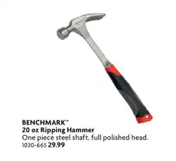 Home Hardware BENCHMARK 20 oz Ripping Hammer offer