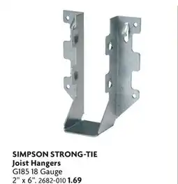 Home Hardware Joist Hangers offer