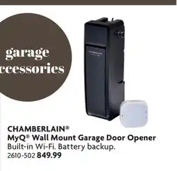 Home Hardware MyQ Wall Mount Garage Door Opener offer