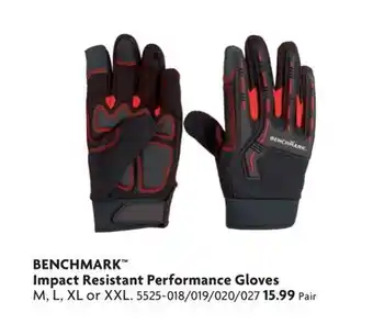 Home Hardware Impact Resistant Performance Gloves offer