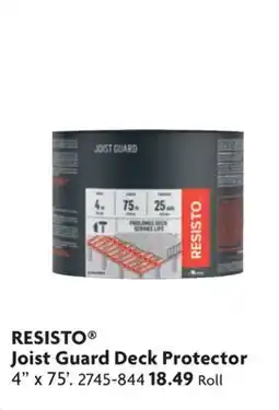 Home Hardware Joist Guard Deck Protector offer