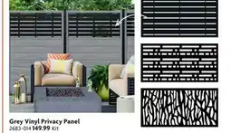 Home Hardware Grey Vinyl Privacy Panel offer