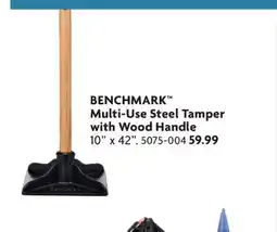 Home Hardware Multi-Use Steel Tamper with Wood Handle offer
