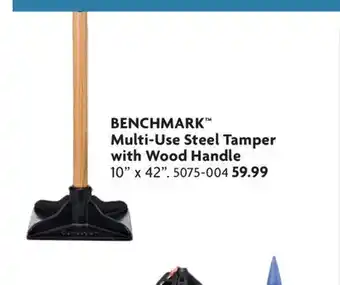 Home Hardware Multi-Use Steel Tamper with Wood Handle offer
