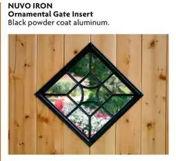 Home Hardware Ornamental Gate Insert offer