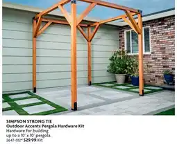 Home Hardware Outdoor Accents Pergola Hardware Kit offer