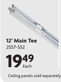 Home Hardware Suspended Ceiling Grid offer
